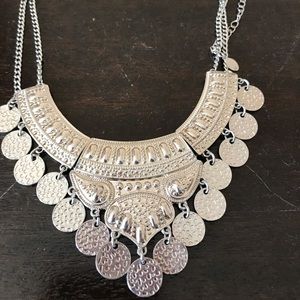 Silver necklace